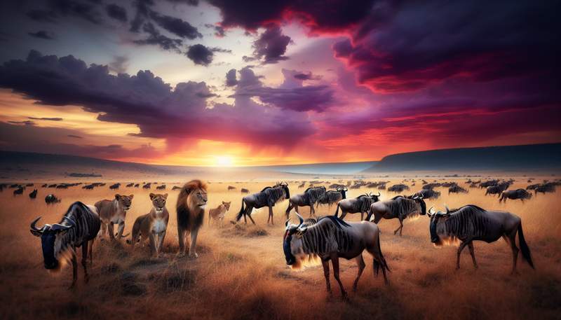 Masai Mara golden grasslands